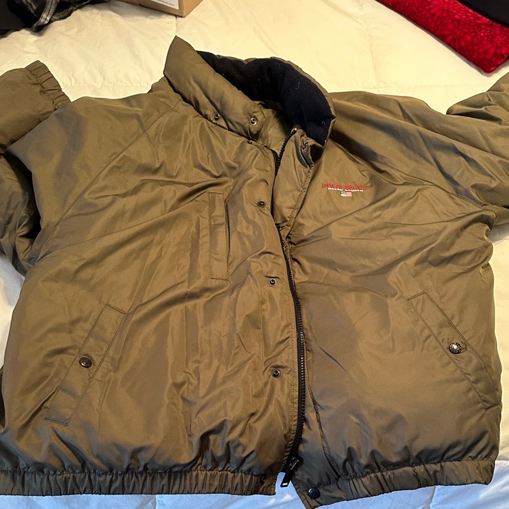 Polo by Ralph Lauren Olive Bomber Jacket